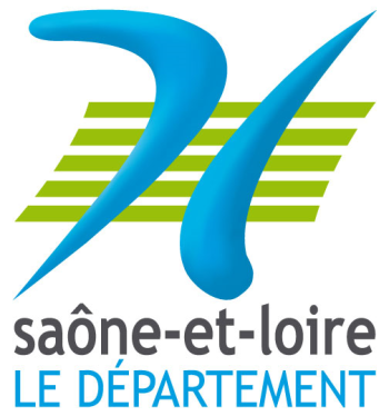 Logo du département de la  Saône-et-Loire